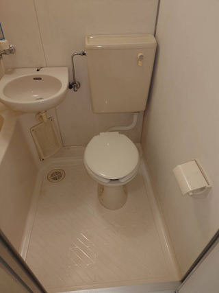 浴室入口のアフター