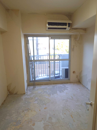 部屋のアフター