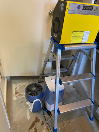 オゾン脱臭風景