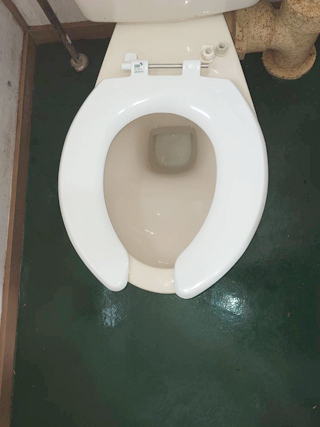 トイレのアフター