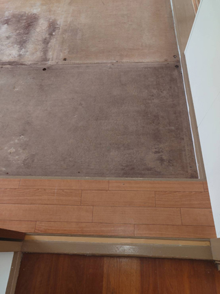 和室入り口のアフター