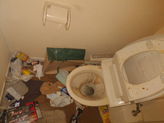 トイレのビフォア