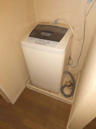 洗濯機置き場のアフター