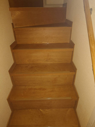 階段のアフター