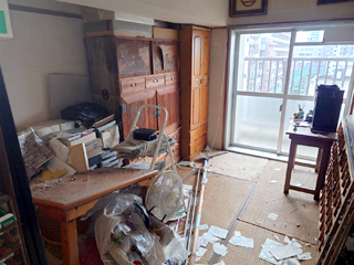 部屋２のビフォア