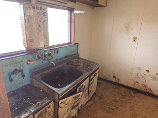 キッチンのアフター