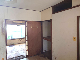 部屋1右側のアフター