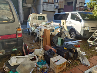 駐車場のビフォア