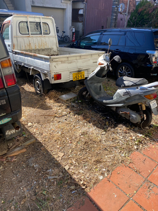 駐車場のアフター