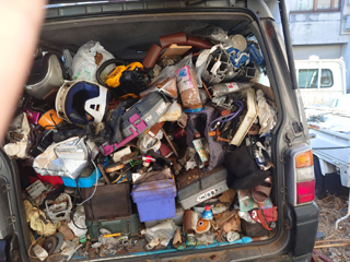 車両中のビフォア