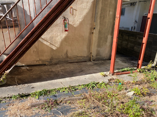 アパート外周のアフター