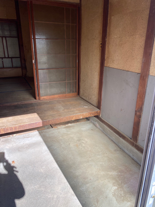 １軒目玄関のアフター