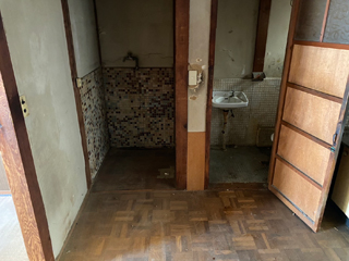 １軒目洗濯機置き場のアフター