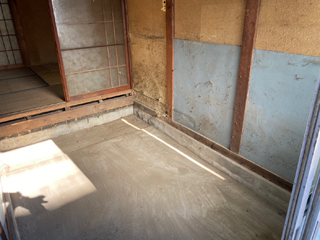 ２軒目玄関のアフター