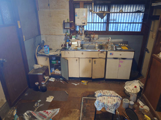 ２軒目キッチンのビフォア