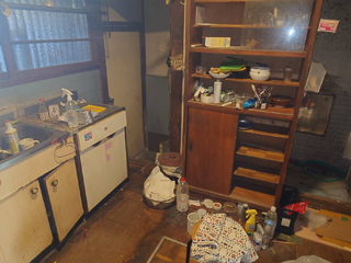 ２軒目キッチンのビフォア