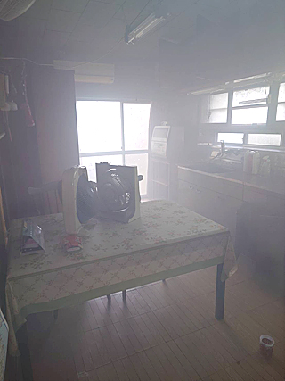 キッチンの状況