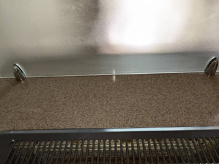 キッチン台上部のアフター