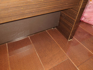 キッチン床のアフター