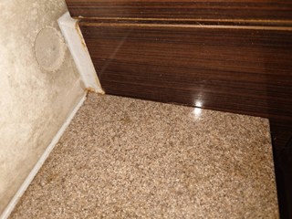 キッチン床のアフター