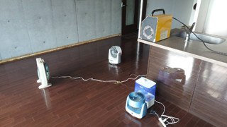 オゾン脱臭風景