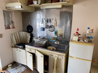 キッチンのビフォア