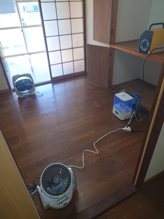 オゾン脱臭風景