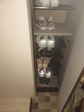 靴箱のビフォア