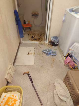 洗面のビフォア