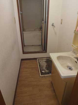 洗面のアフター