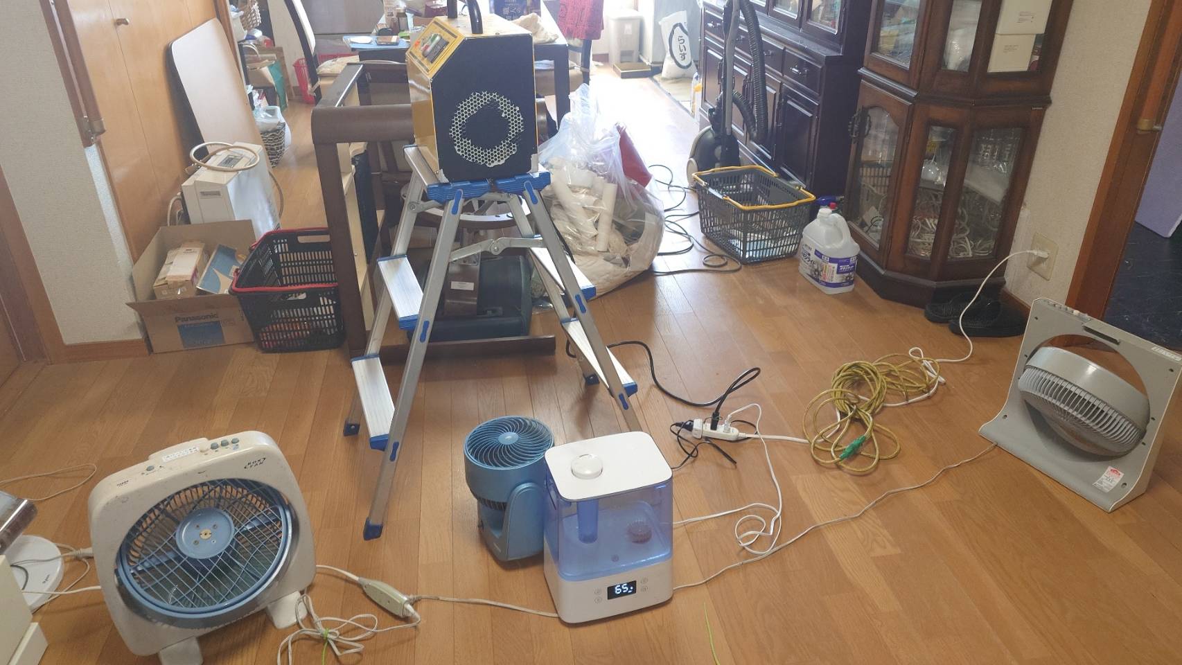 オゾン脱臭風景