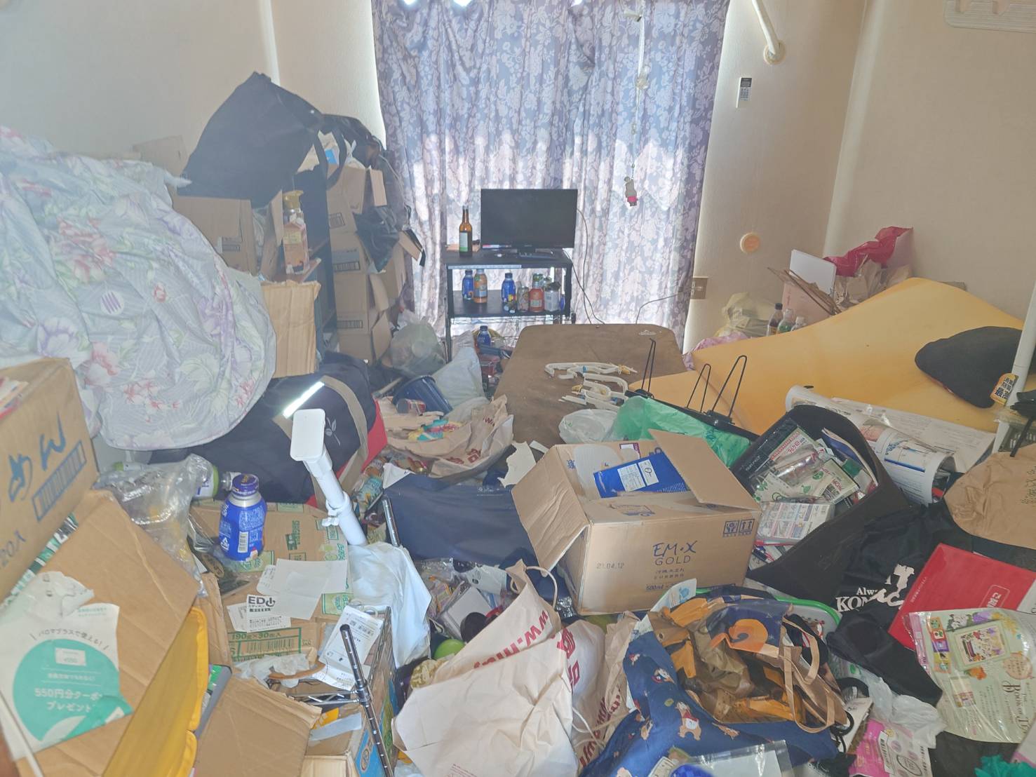 室内のビフォアアフター