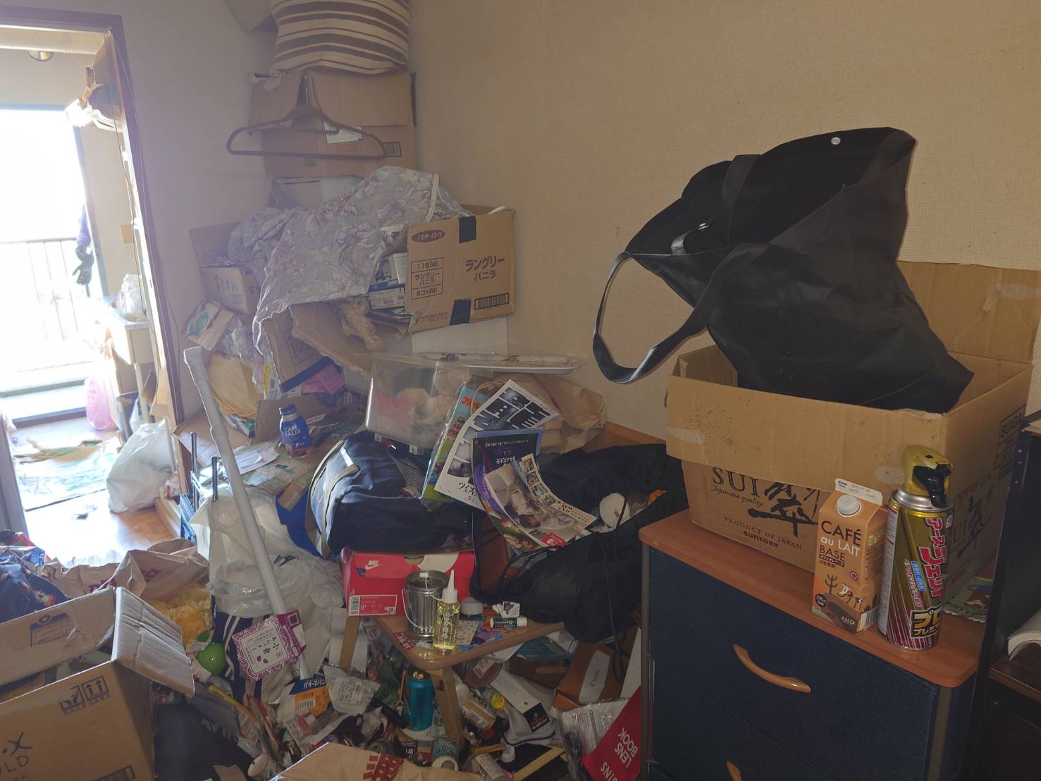 室内のビフォアアフター