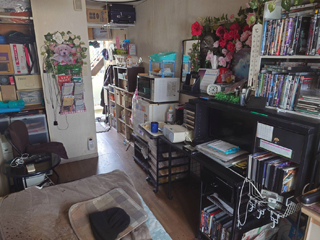 部屋のビフォアアフター