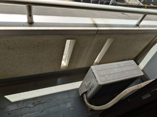 ベランダのビフォアアフター