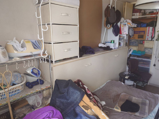 部屋のビフォアアフター