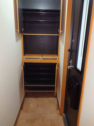 玄関のビフォアアフター