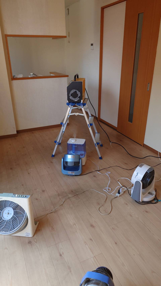 オゾン脱臭風景