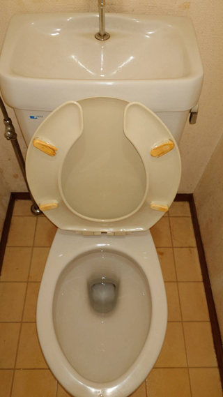 便器のビフォアアフター