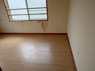 部屋１ビフォア、撤去後、アフター