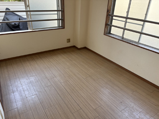 部屋１ビフォア、撤去後、アフター