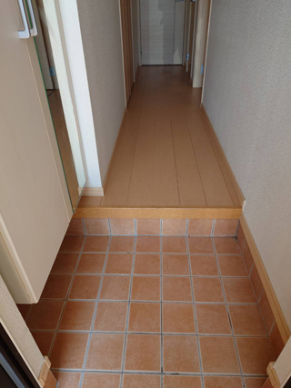 玄関のビフォアアフター