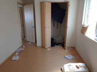 部屋2のビフォアアフター