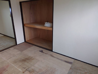 部屋のビフォアアフター