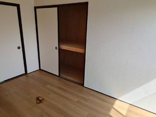 部屋のビフォアアフター