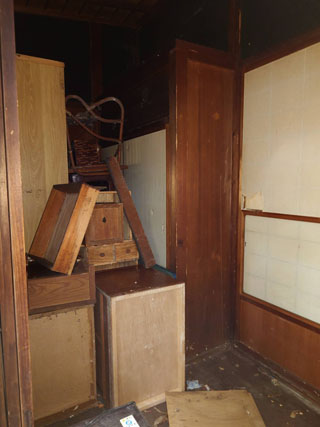 縁側右手のビフォアアフター