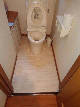 トイレのビフォアアフター