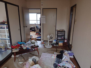 亡くなった部屋ビフォアアフター