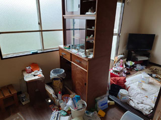亡くなった部屋のビフォア