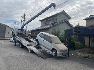 車両撤去